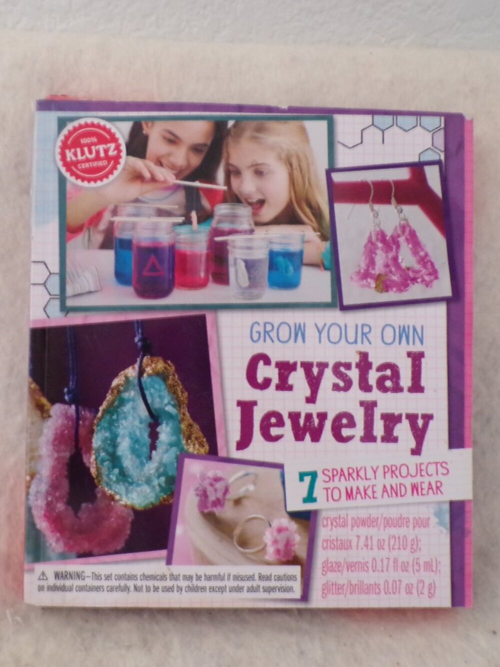 Grow Your Own Crystal Jewelry 7 Sparkly Projects to Make and Wear Kluta New